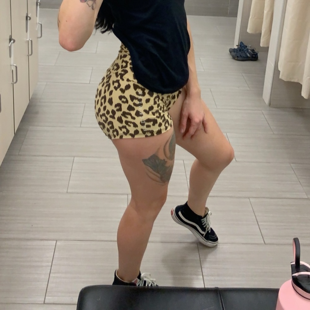 Ryderwear Cheetah print shorts